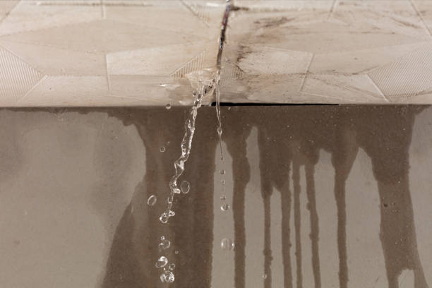 Professional Water Damage Restoration technician working in Vernon Center, NJ